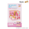Japan Sanrio DIY Miniature House Set - My Melody : Living Room Rolife - 2