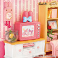 Japan Sanrio DIY Miniature House Set - My Melody : Living Room Rolife - 3