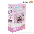Japan Sanrio DIY Miniature House Set - Kuromi : Dressing Room Rolife - 2