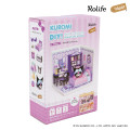 Japan Sanrio DIY Miniature House Set - Kuromi : Bedroom Rolife - 2