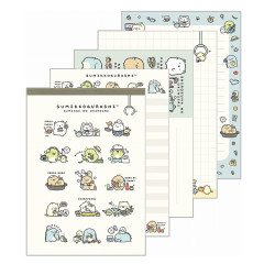 Japan San-X A6 Notepad - Sumikko Gurashi : Sumikko's Favorite Light Yellow