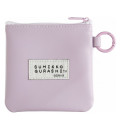 Japan San-X Mini Flat Pouch Multi-Case with Carabiner - Sumikko Gurashi : Sumikko's Favorite Tokage Light Blue - 2