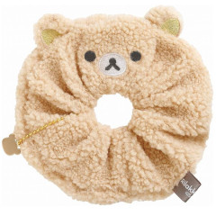 Japan San-X Fluffy Scrunchie - Rilakkuma : New Basic Rilakkuma Face