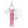 Japan San-X Mascot Keychain - Sumikko Gurashi : Sumikko's Favorite Shirokuma & Cake - 2