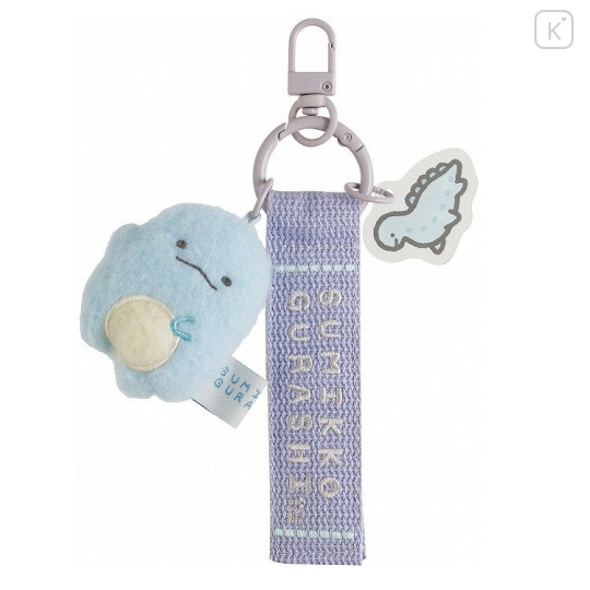Japan San-X Mascot Keychain - Sumikko Gurashi : Sumikko's Favorite Tokage - 1