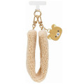 Japan San-X Hand Strap Phone Charm - Rilakkuma : New Basic Rilakkuma Fluffy - 1