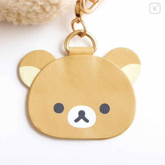 Japan San-X Hand Strap Phone Charm - Rilakkuma : New Basic Rilakkuma Fluffy - 2