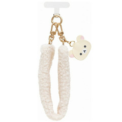 Japan San-X Hand Strap Phone Charm - Korilakkuma : New Basic Rilakkuma Fluffy