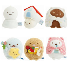 Japan San-X Tenori Plush (SS) Set - Sumikko Gurashi : Sumikko's Favorite