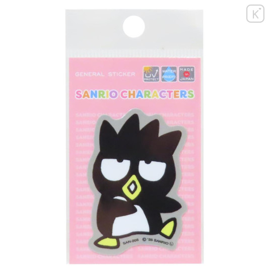 Japan Sanrio Vinyl Sticker - Badtz-maru : Dance - 1