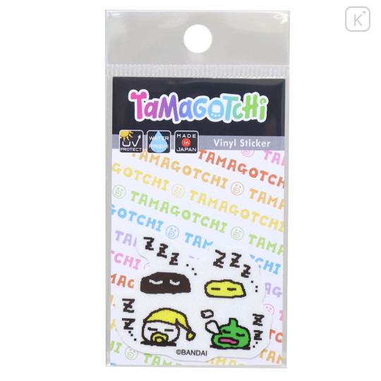 Japan Tamagotchi Vinyl Sticker - ZZZ - 1