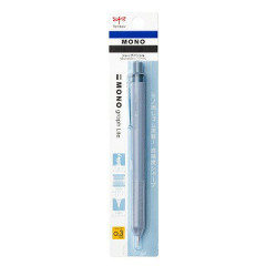 Japan Tombow Mono Graph Lite Mechanical Pencil - 0.3mm Grayish Blue