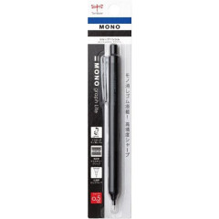 Japan Tombow Mono Graph Lite Mechanical Pencil - 0.5mm Full Black