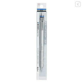 Japan Tombow Mono Graph Fine Mechanical Pencil - 0.5mm Silver - 1