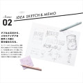 Japan Tombow Mono Work Mechanical Pencil - 1.3mm White - 3