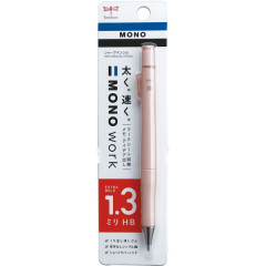 Japan Tombow Mono Work Mechanical Pencil - 1.3mm Pink