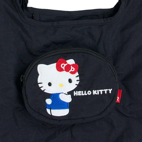 Japan Sanrio Rootote Roo Shopper Mid 2way Bag - Hello Kitty - 6