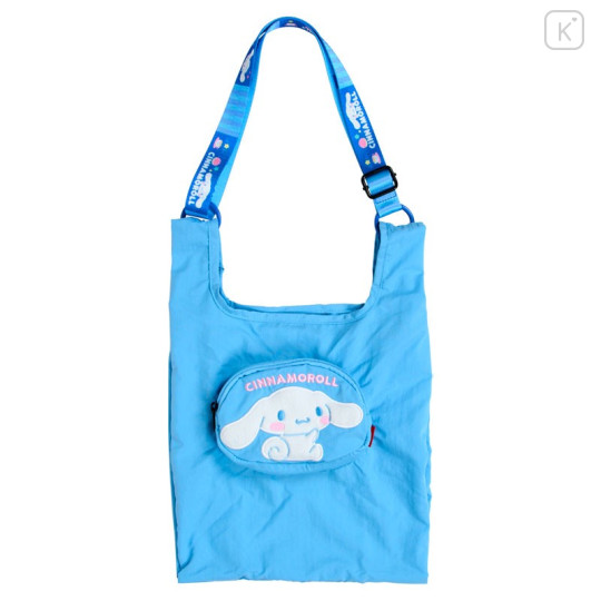 Japan Sanrio Rootote Roo Shopper Mid 2way Bag - Cinnamoroll - 3