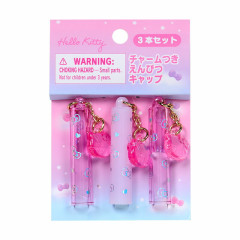 Japan Sanrio Original Charm Pencil Cap Set - Hello Kitty