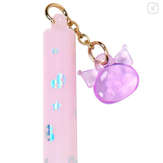 Japan Sanrio Original Charm Pencil Cap Set - Kuromi - 4