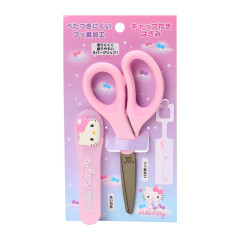 Japan Sanrio Original Scissors with Cap - Hello Kitty : Face