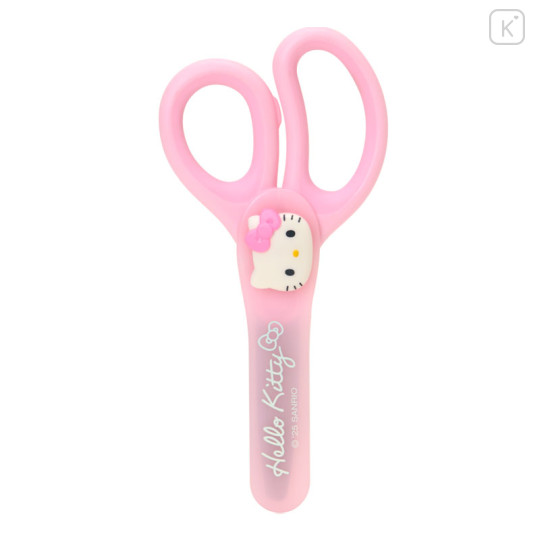 Japan Sanrio Original Scissors with Cap - Hello Kitty : Face - 3