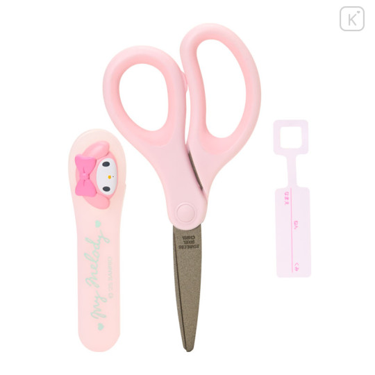 Japan Sanrio Original Scissors with Cap - My Melody : Face - 2