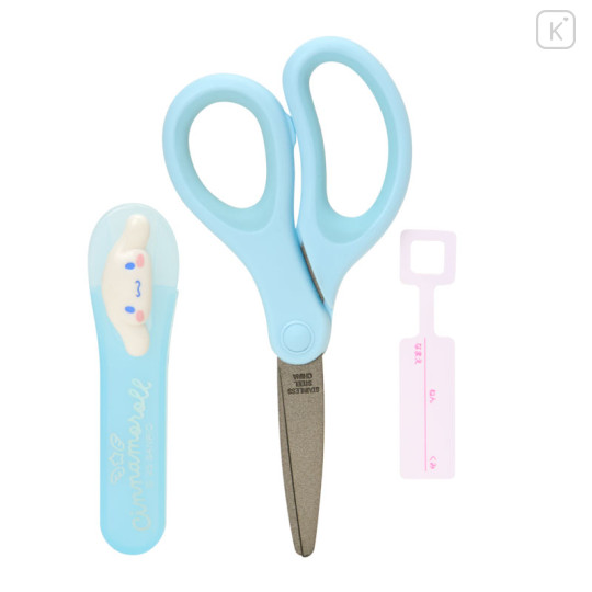 Japan Sanrio Original Scissors with Cap - Cinnamoroll : Face - 2