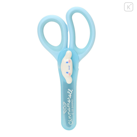 Japan Sanrio Original Scissors with Cap - Cinnamoroll : Face - 3