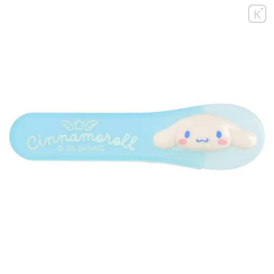 Japan Sanrio Original Scissors with Cap - Cinnamoroll : Face - 4
