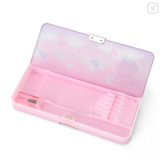 Japan Sanrio Original Double-opening Pencil Case - Hello Kitty - 3