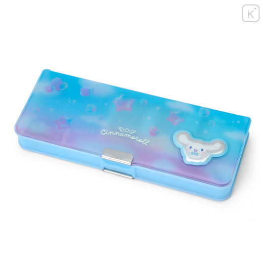 Japan Sanrio Original Double-opening Pencil Case - Cinnamoroll - 1