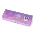 Japan Sanrio Original Double-opening Pencil Case - Kuromi - 1