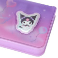 Japan Sanrio Original Double-opening Pencil Case - Kuromi - 5