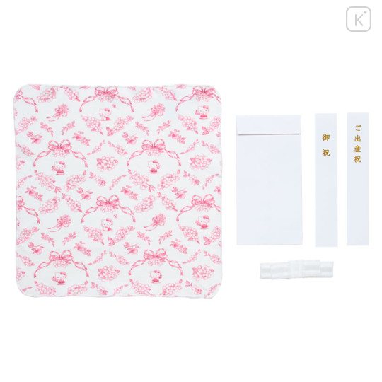 Japan Sanrio Original Handkerchief Gift Envelope Set - Hello Kitty : Sanrio Baby - 2