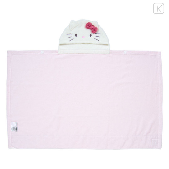 Japan Sanrio Original Bath Towel Poncho - Hello Kitty : Sanrio Baby - 2