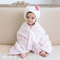 Japan Sanrio Original Bath Towel Poncho - Hello Kitty : Sanrio Baby - 7