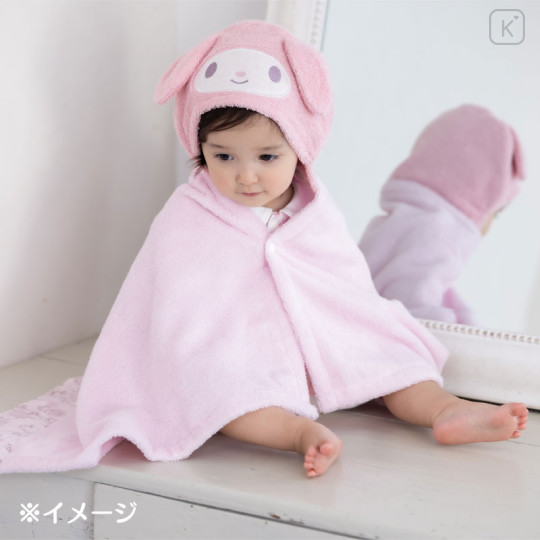 Japan Sanrio Original Bath Towel Poncho - My Melody : Sanrio Baby - 7
