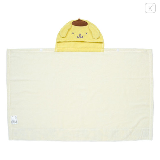 Japan Sanrio Original Bath Towel Poncho - Pompompurin : Sanrio Baby - 2