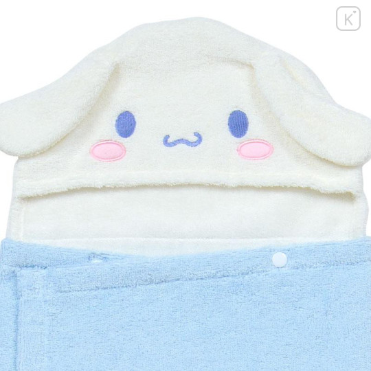 Japan Sanrio Original Bath Towel Poncho - Cinnamoroll : Sanrio Baby - 5