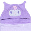 Japan Sanrio Original Bath Towel Poncho - Kuromi : Sanrio Baby - 5