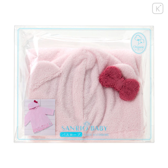 Japan Sanrio Original Bathrobe 70-90cm - Hello Kitty : Sanrio Baby - 3