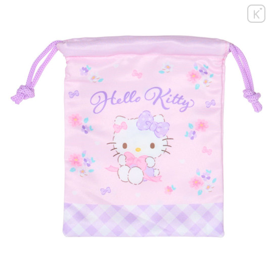 Japan Sanrio Original Mirror & Brush Set - Hello Kitty - 3