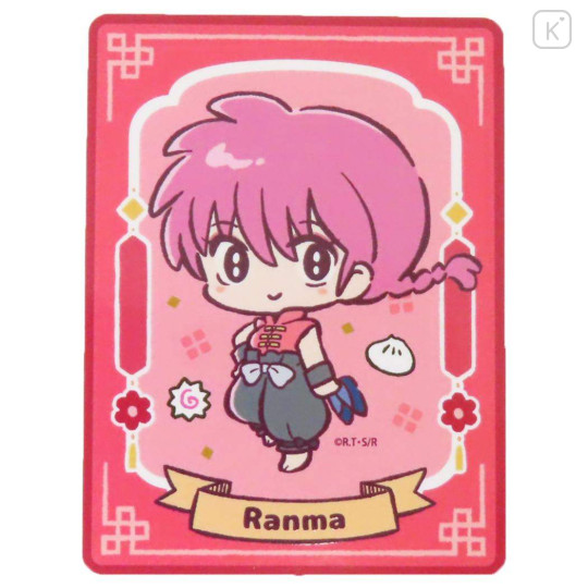 Japan Ranma Big Sticker - Ranma Deformed Card Style - 1