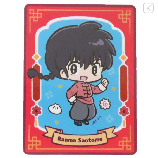 Japan Ranma Big Sticker - Ranma Card Style - 1