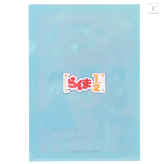 Japan Ranma A4 Clear File Folder - Girls - 2