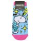 Japan Peanuts Fluffy Socks - Snoopy & Woodstock : Jogging Light Blue
