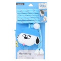 Japan Peanuts Multi Ring Plus with Mascot Strap - Snoopy : Brother Olaf Blue - 1