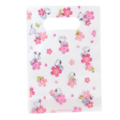 Japan Peanuts Wrapping Bag Set - Snoopy & Woodstock : Sakura Cherry Blossom
