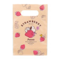 Japan Peanuts Wrapping Bag Set - Snoopy & Woodstock : Strawberry Naturally Sweet Orange - 1